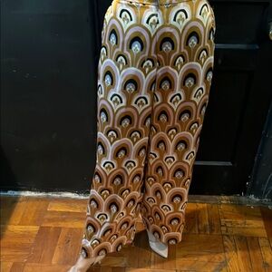 House of Harlow Vintage-Inspired Wide-Leg Pants, SZ S